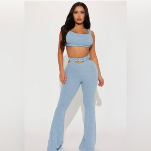 Two Piece Pant Set